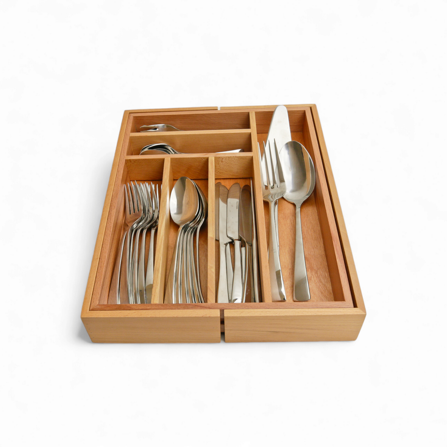 Utensil expandable drawer organizer