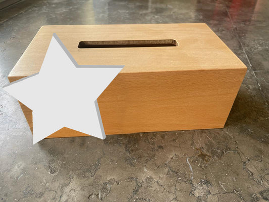 Beech wood Tissue Box